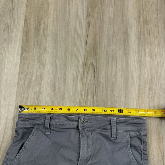 Veronica Beard Ayla High Rise Chino Pants Size 28 Slate Blue Made In USA - Picture 6 of 10